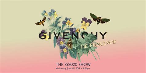 givenchy spring 2020 menswear|Watch Givenchy's Menswear Show in Florence Live.